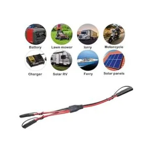 OUQYLG Adaptador divisor SAE 10AWG SAE DC Power Automotive_6