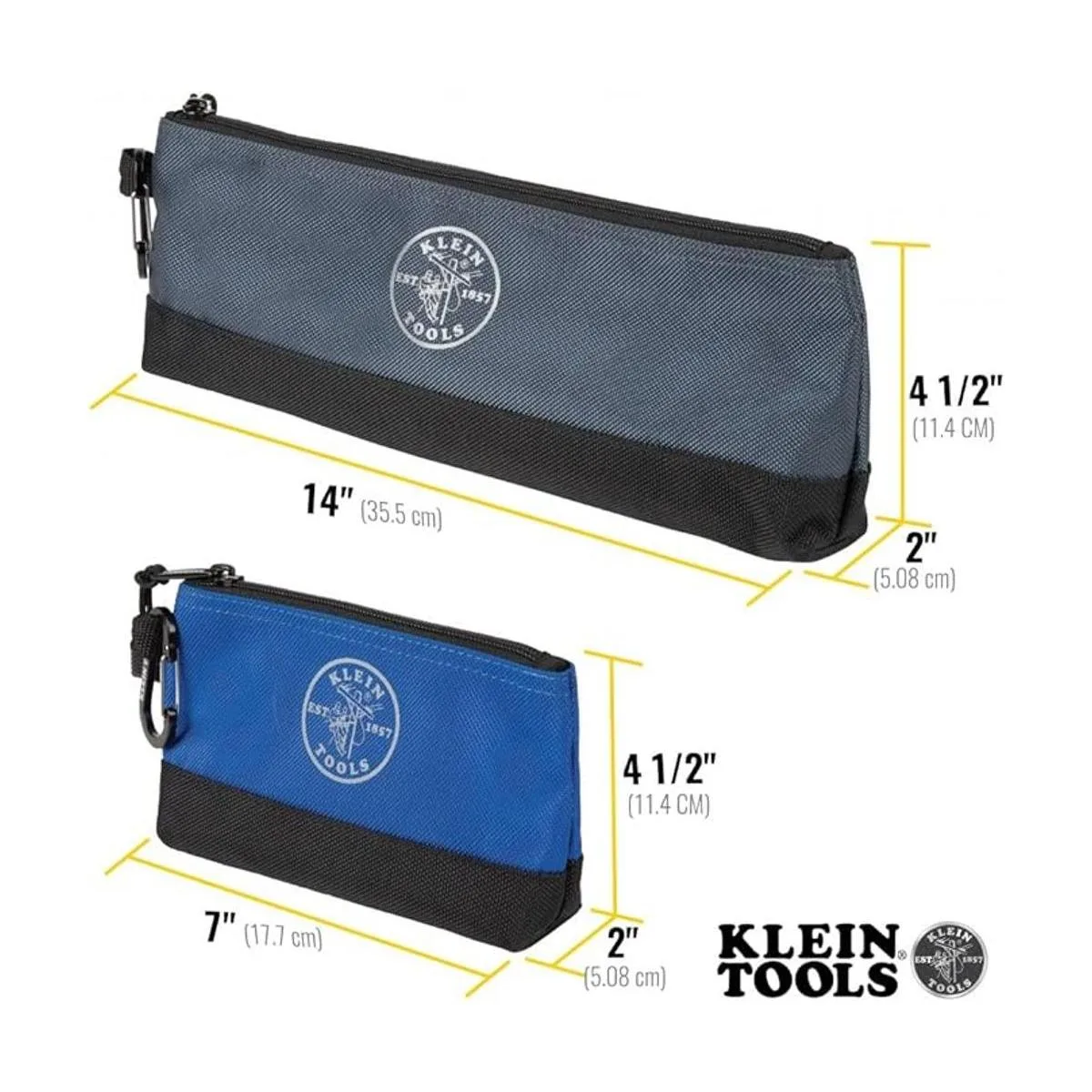 Klein Tools 55559 Bolsa de herramientas con cremallera de_4