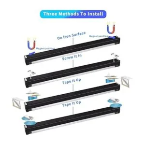 Barra de luz negra de 10 W 1 pie barra LED de luz negra_2