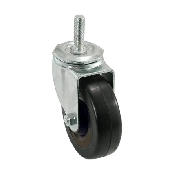 Shepherd Hardware 9023 Rueda de vástago giratoria de goma_1