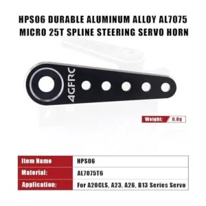 AGFRC 25T CNC Micro servo bocina de metal para A20CLS_2