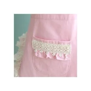 Encantadores mandiles de trabajo con encaje Hogar_4