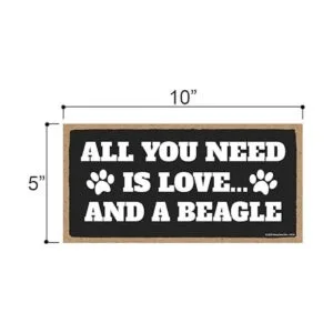 Honey rocío Gifts All You Need is Love and a Beagle_2