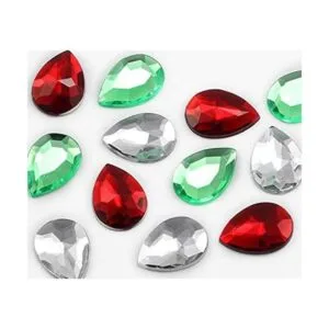 Allstarco Gemas de plástico de 0.709 x 0.512 in con parte_5