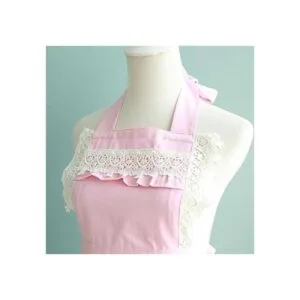 Encantadores mandiles de trabajo con encaje Hogar_3