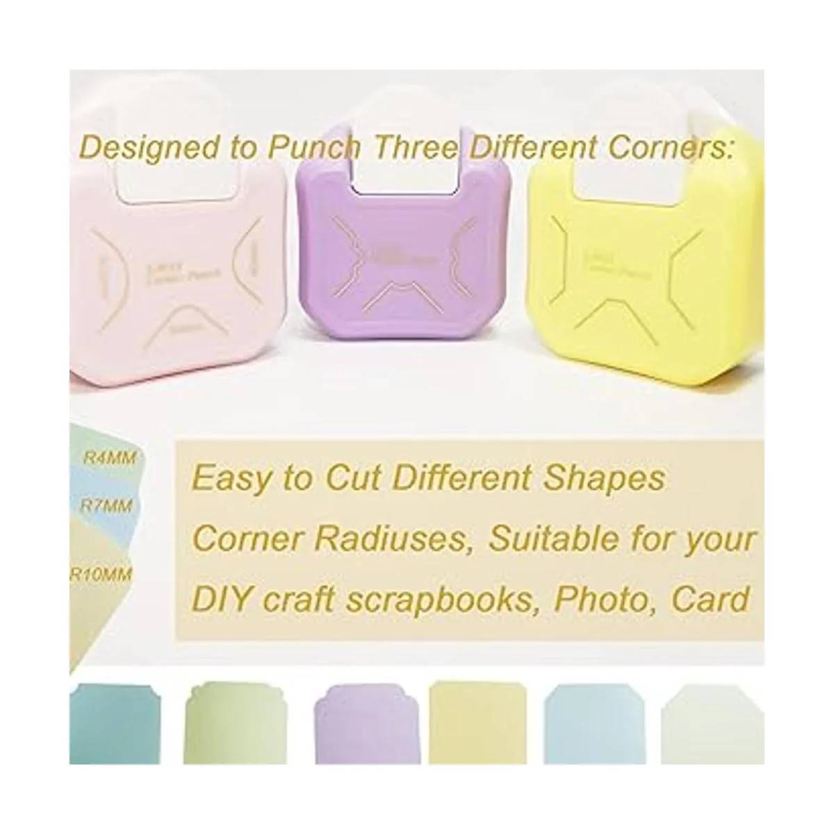 PRENDI 3 piezas de perforador de esquina con patrón_2