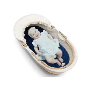 BlueSnail Sábana bajera suave y elástica para moisés_5