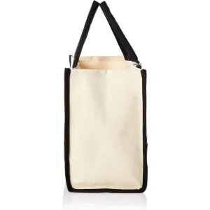 Mud Pie Bolsas de lona clásicas con iniciales en blanco y_3