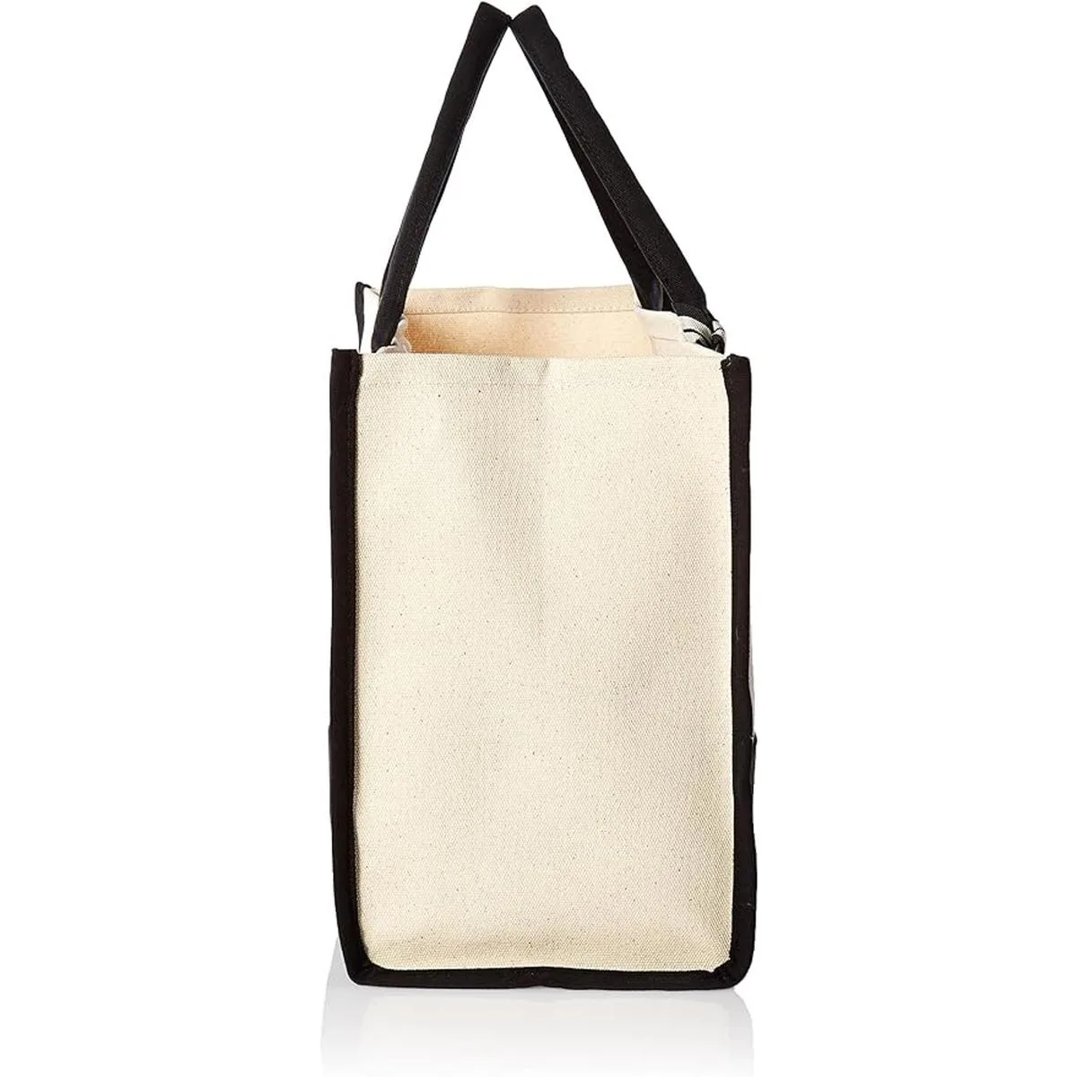 Mud Pie Bolsas de lona clásicas con iniciales en blanco y_3