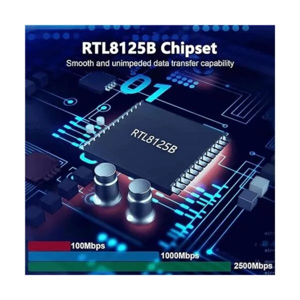 2.5GBaseT Tarjeta de red Gigabit PCI Express Ethernet_3