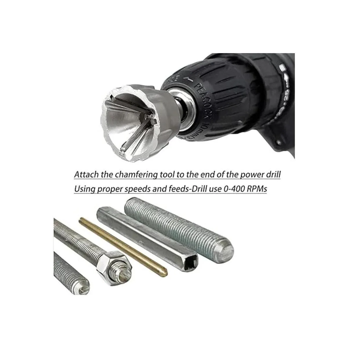 Saipe Herramienta de biselado externo de desbarbado_3