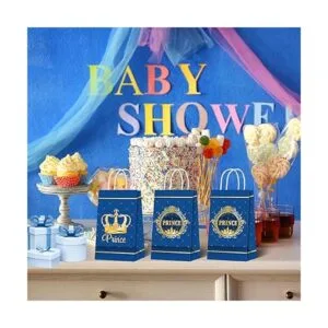 Paquete de 16 bolsas de regalo de fiesta de príncipe_6