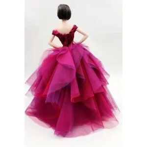 Cora Gu Vestido hecho a mano para muñecas de 12 pulgadas_5