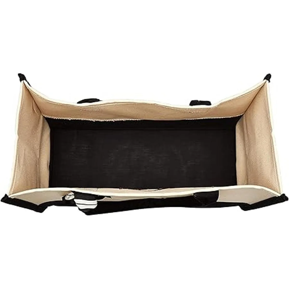 Mud Pie Bolsas de lona clásicas con iniciales en blanco y_5