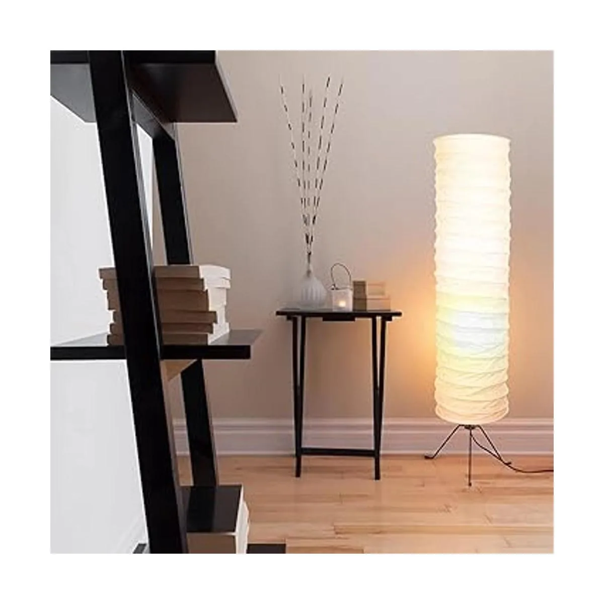 Uonlytech Pantalla de papel para lámpara de pie pantalla_2