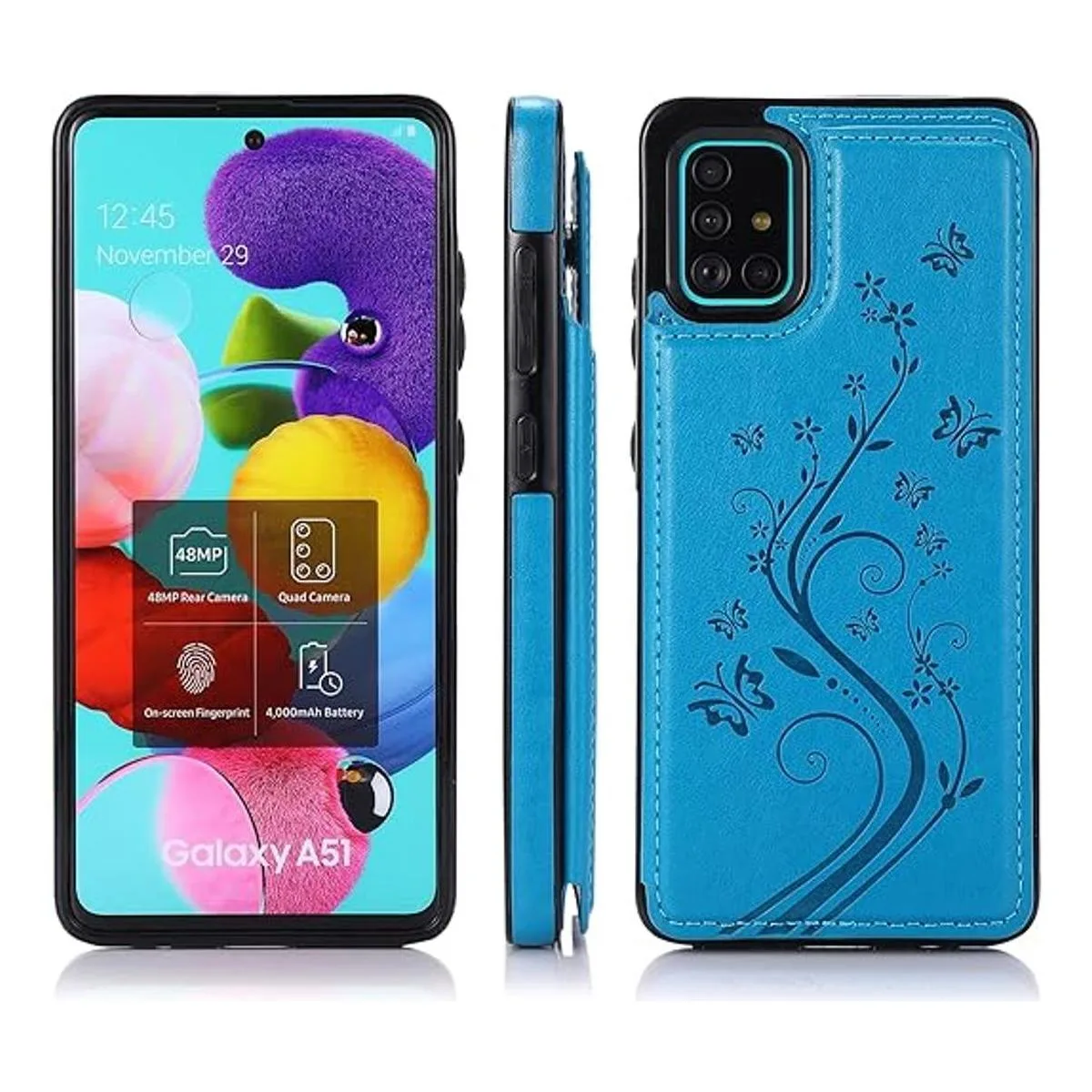 Funda de teléfono para Samsung Galaxy A51 4G con protector_3