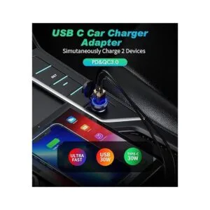 KEWIG Cargador USB C para automóvil 60 W5 A súper mini_5