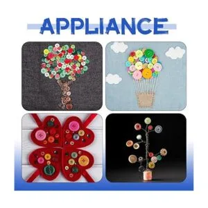600 botones multicolores para manualidades coser botones_3