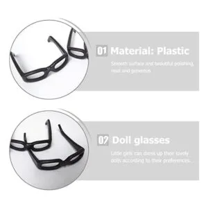 TOYANDONA 60 gafas de muñeca gafas de muñeca en_4