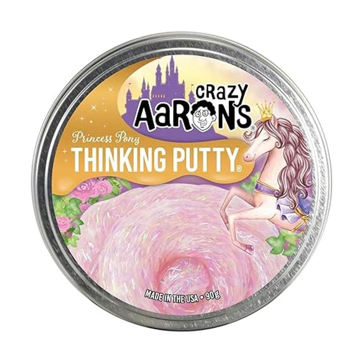 Crazy Aarons Thinking Putty Princess Pony 4 pulgadas_3