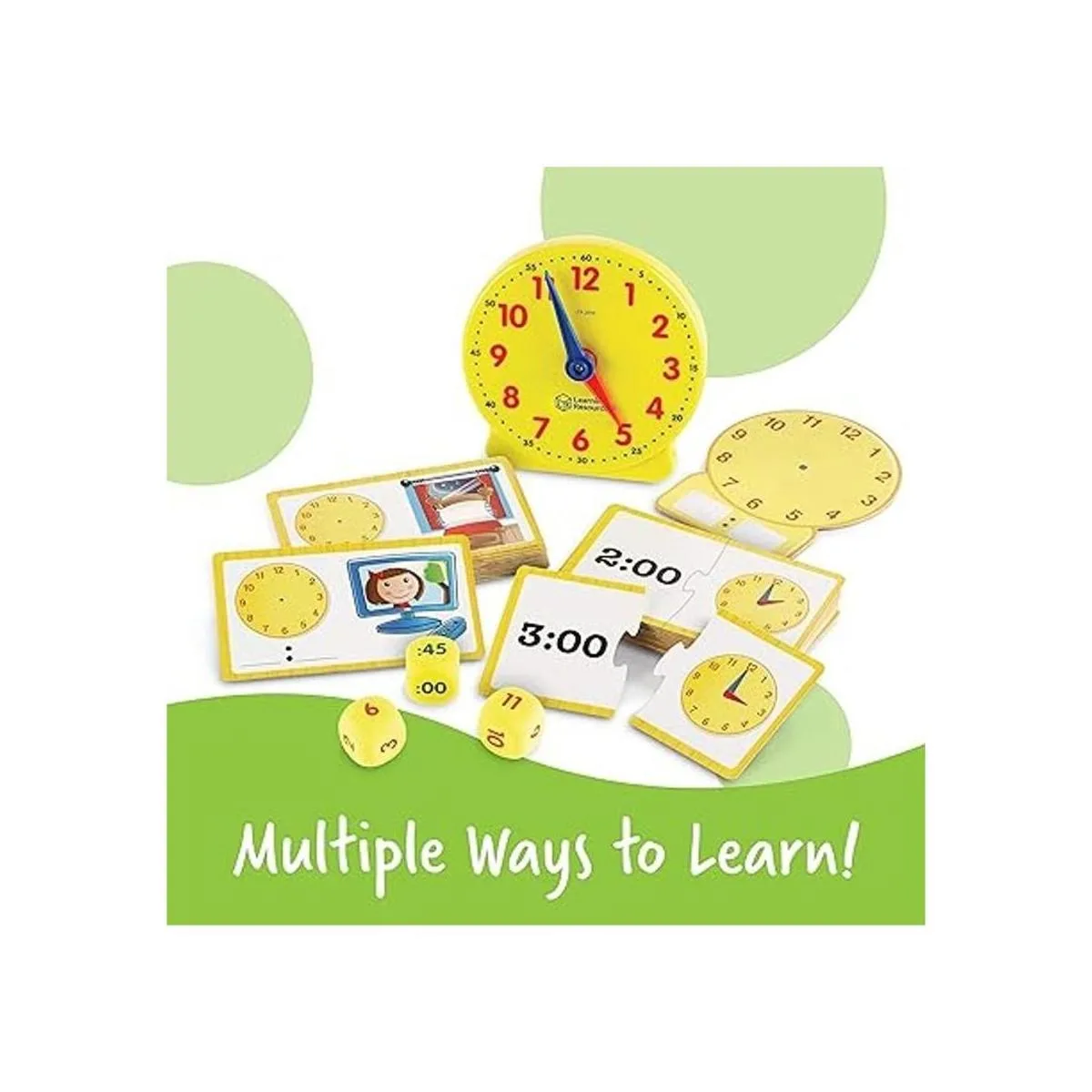Learning Resources Juego de actividades de tiempo 41_5