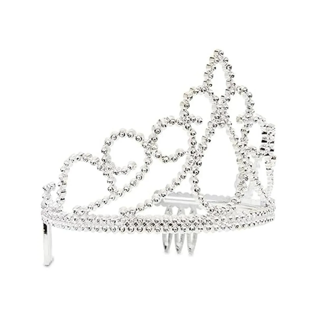 Princesa Tiara coronas para niñas y fiesta de cumpleaños_7