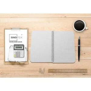 Binditek Paquete de 50 bobinas de encuadernación en_6