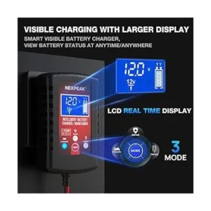 Cargador de batería de coche de 1.75 amperios cargador de_2