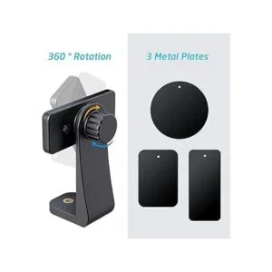 WixGear Soporte de teléfono fuerte para trípode magnético_5