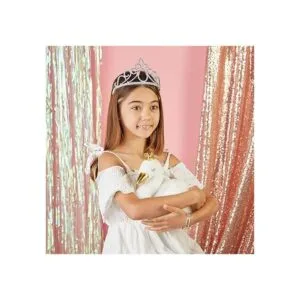 Princesa Tiara coronas para niñas y fiesta de cumpleaños_2