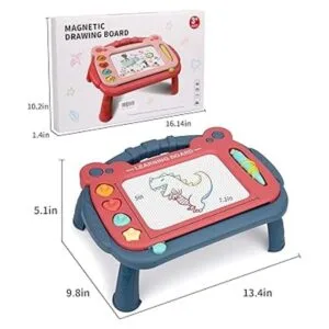 HCFJEH Tablero de dibujo magnético para niños pequeños de_6