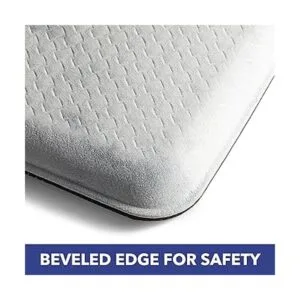 Tapete CozyLiving de cuadros blancos y negros_3