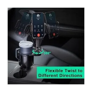 Soporte para taza de automóvil con base ajustable con_5