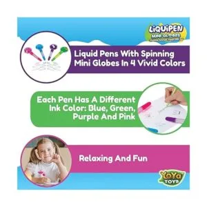 Yoya Toys Fidget Pens for Kids Liquid Motion Bubbler_4