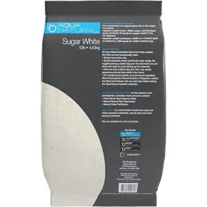 AquaNatural Sustrato de arena blanca de azúcar de 10_3