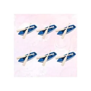 6 juegos de lancha de remos en miniatura mini barco de_5