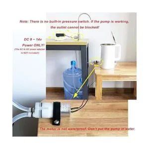 CrocSee Mini bomba de transferencia de agua dulce de_6