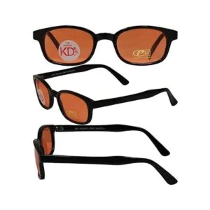 Original KD anteojos de sol lente naranja Biker Driving_4
