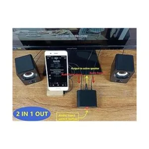 M1 Interruptor de audio estéreo de 0.138 in con salida 2_2