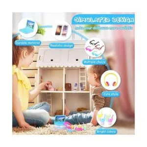 20 piezas de accesorios de casa de muñecas accesorios de_2