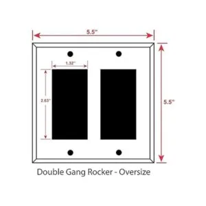 Art Plates Marca Double Gang Rocker Placa de pared de_2