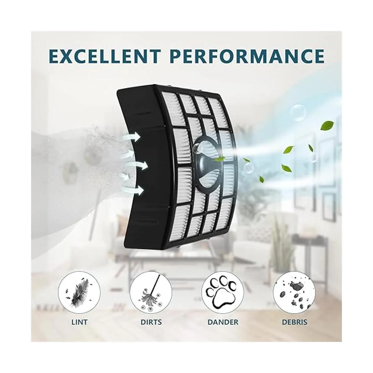 Reemplazo de filtro para Shark Rotator Powered LiftAway_2