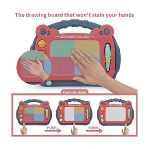 HCFJEH Tablero de dibujo magnético para niños pequeños de_5