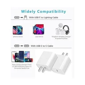 Bloque de carga rápida para iPhone 14 13 cargador de_7