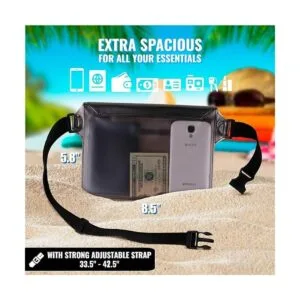 AiRunTech Bolsa impermeable con correa para la cintura_3