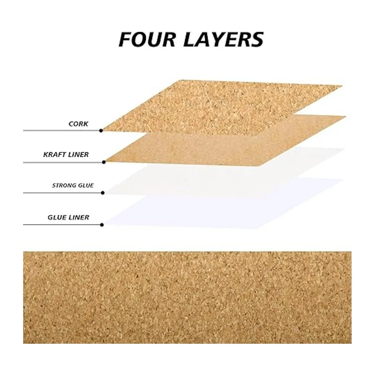 Enjoy Myself Rollo de corcho autoadhesivo forro de_2