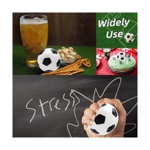 Paquete de 24 mini bolas deportivas de espuma fútbol de_5