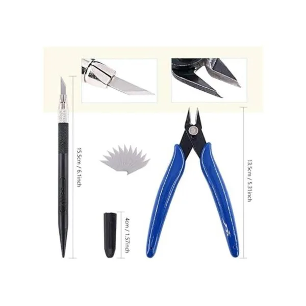 Swpeet 24 piezas compatibles para Gundam Modeler_3