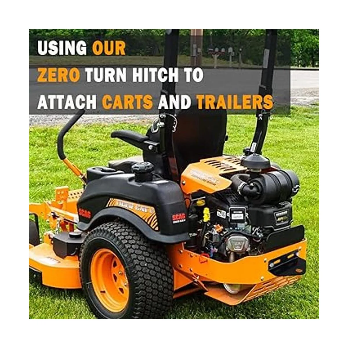 EilxMag Enganche universal de remolque para cortacésped de_6