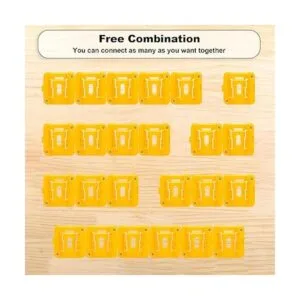 6 paquetes de soporte de batería para batería Dewalt de 20_3